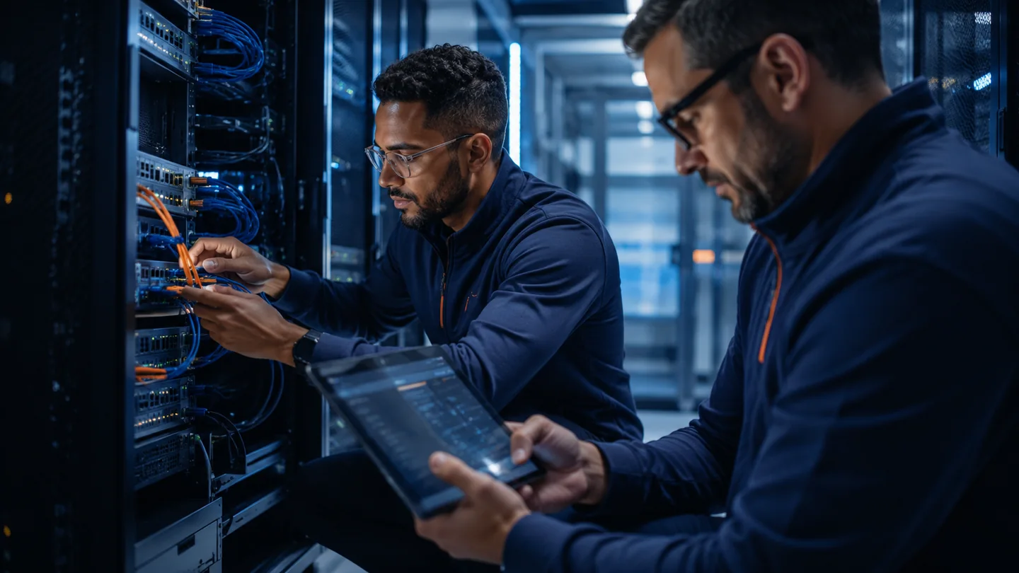 Techniciens installation et configuration réseau et sécurité